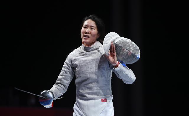 乐彩网-女佩个人钱佳睿止步八强 女重“四剑客”明日再冲金